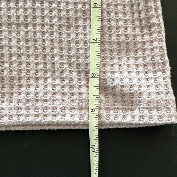 Wonder Nation Light Pink Waffle Knit Sweater - Picture 5 of 7